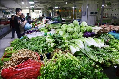 上周国内食用农产品价格环比上涨0.7%，市场运行总体平稳